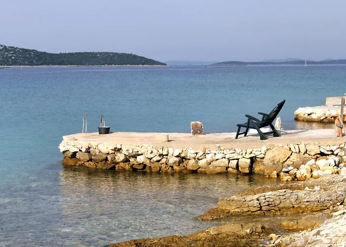 Seaside Secluded House With A Swimming Pool Cove Vitane, Pasman - 8481 * Tkon